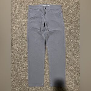 Western Rise Evolution Pant Mens 33x31 Blue Gray Classic Fit 4-Way Stretch Nylon